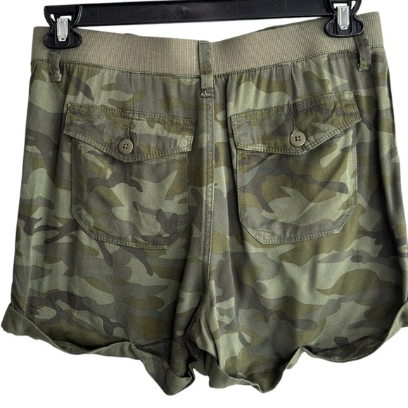 Knox Rose Shorts Camouflage Camo  Shorts Women’s Size Small Rayon Lightweight - Picture 3 of 11